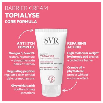 Svr Topialyse Barriere Cream For Very Dry Skin 50ml